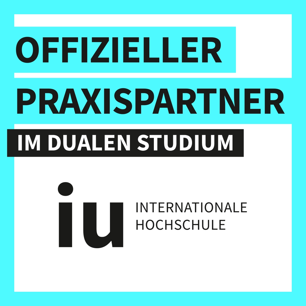 IU-Praxispartnersiegel (Internationale Hochschule)